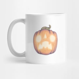 Scared Pumpkin Mug